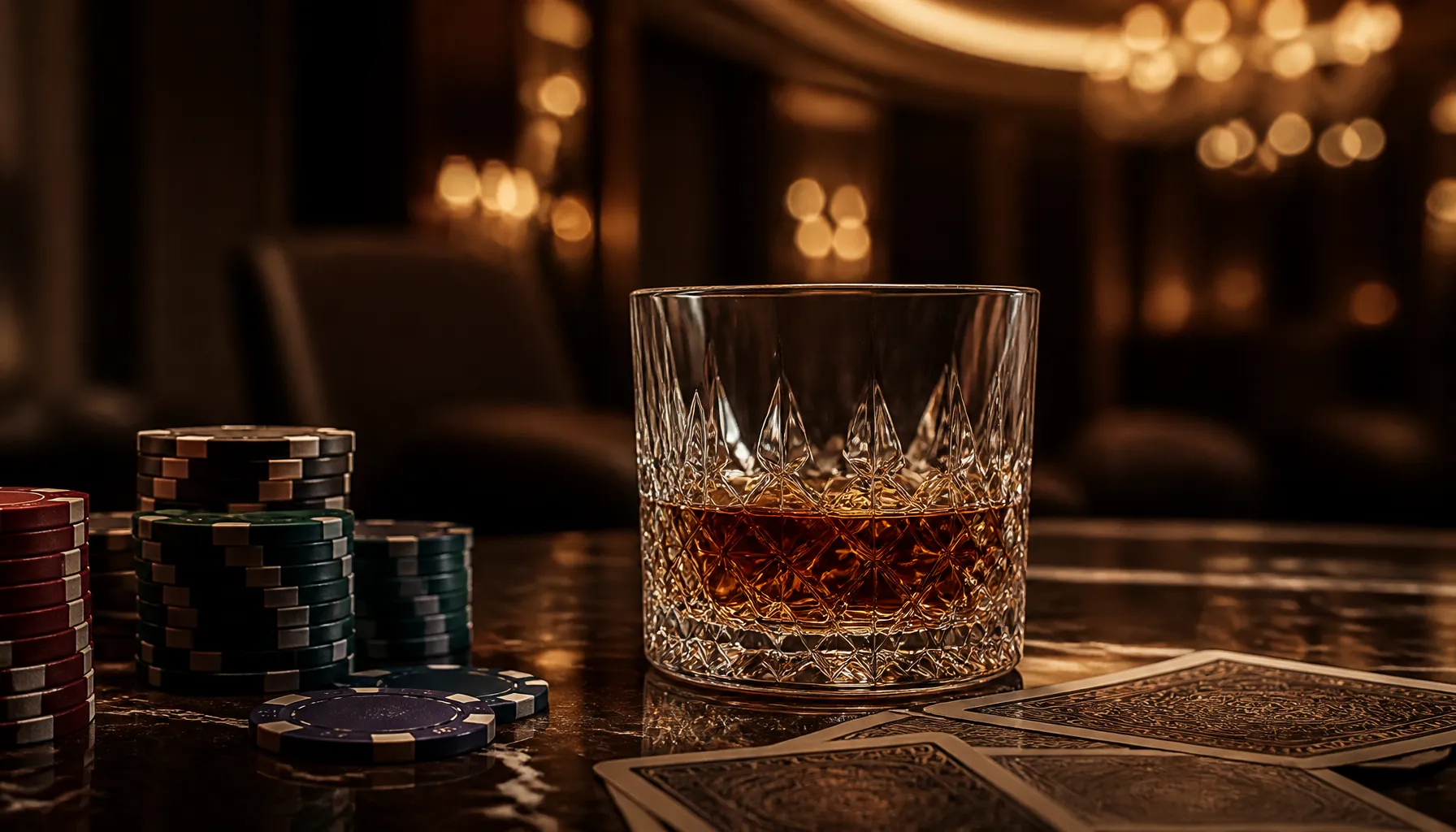 A gleaming ornate gold key resting on a rich dark velvet surface with warm cinematic lighting evoking high-roller luxury